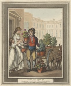 Plaat 5 uit Cries of London door Thomas Rowlandson